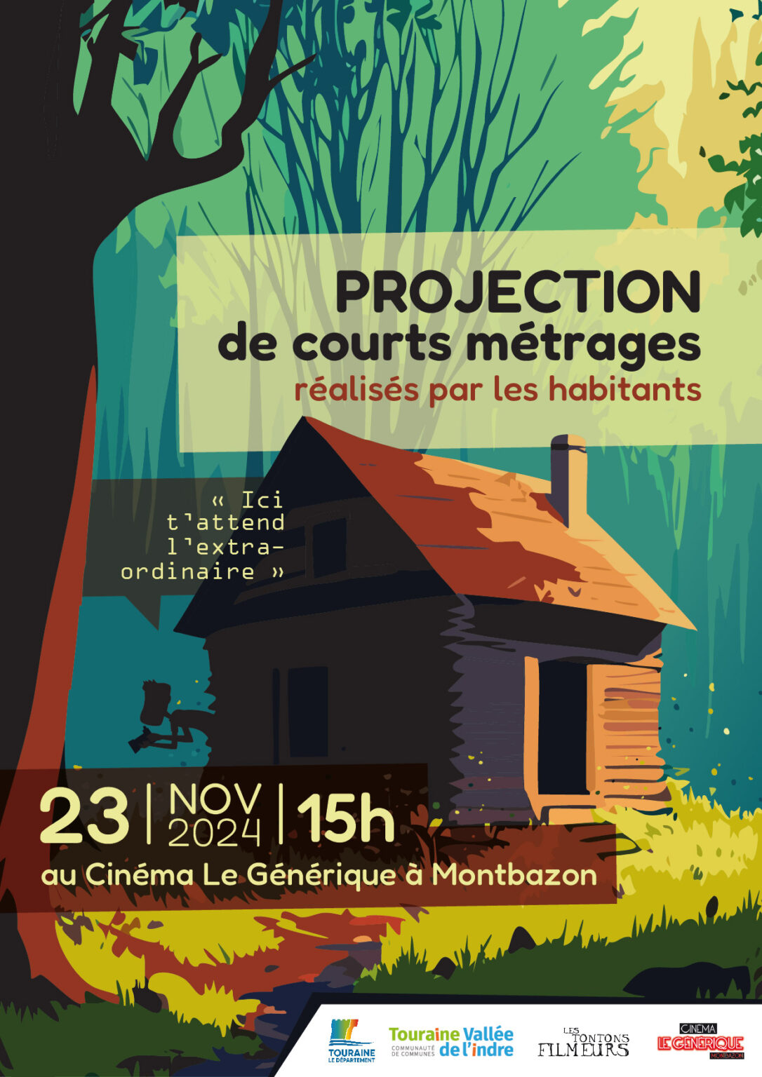 Affiche Au Long Court Projection